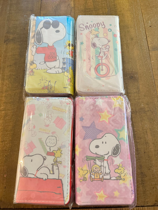 Character Large Zip Wallets