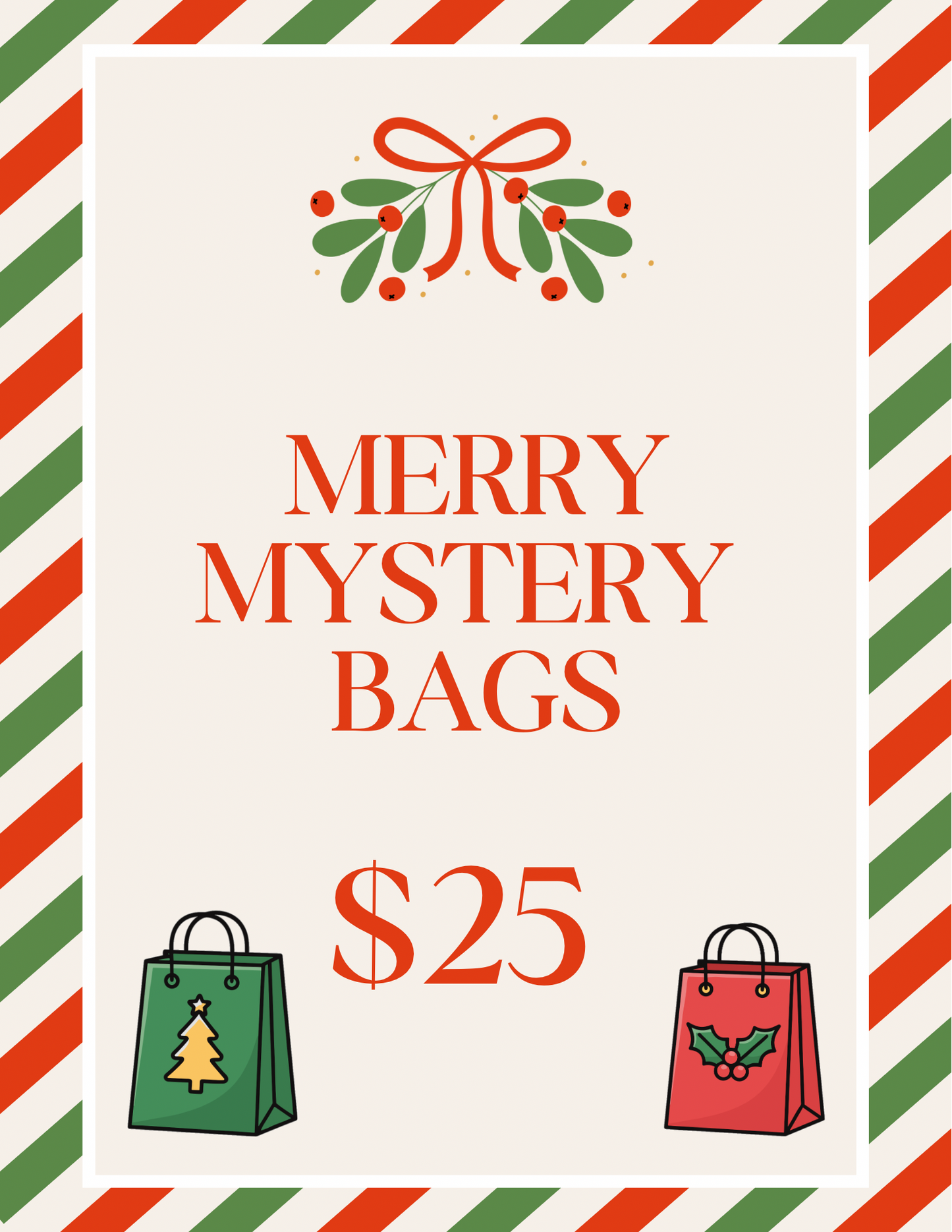 Merry Mystery Bags