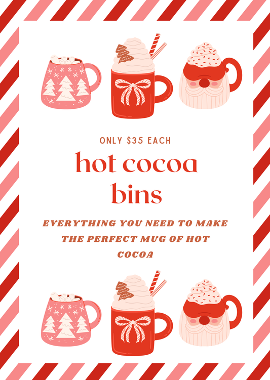 Hot Cocoa Bins