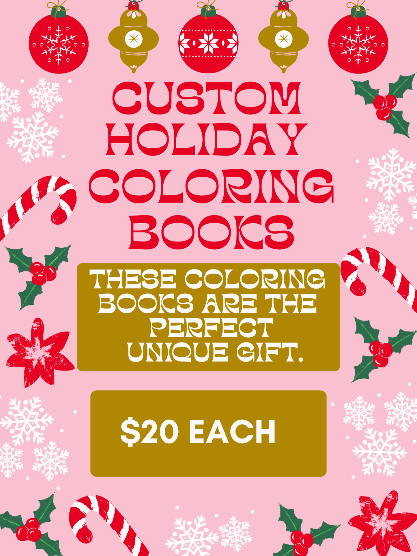 Holiday Coloring Books