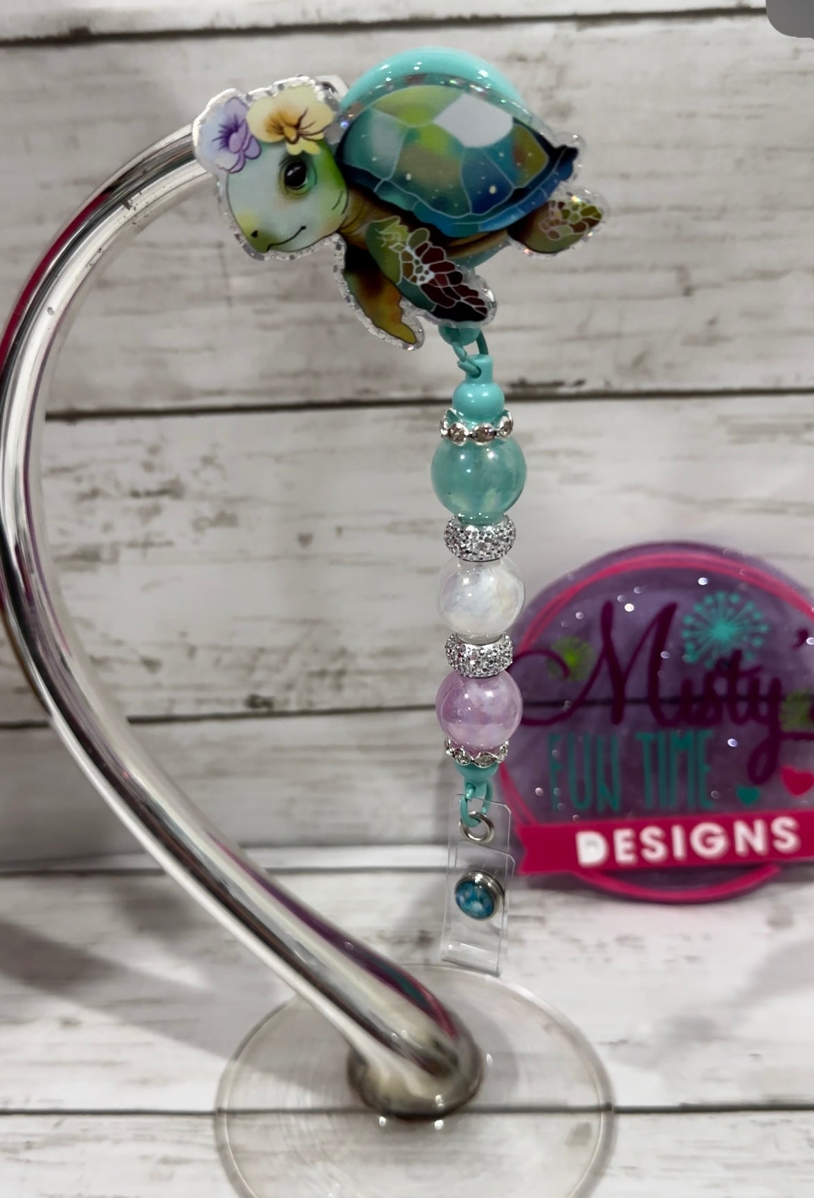 Beadable Badge Reel