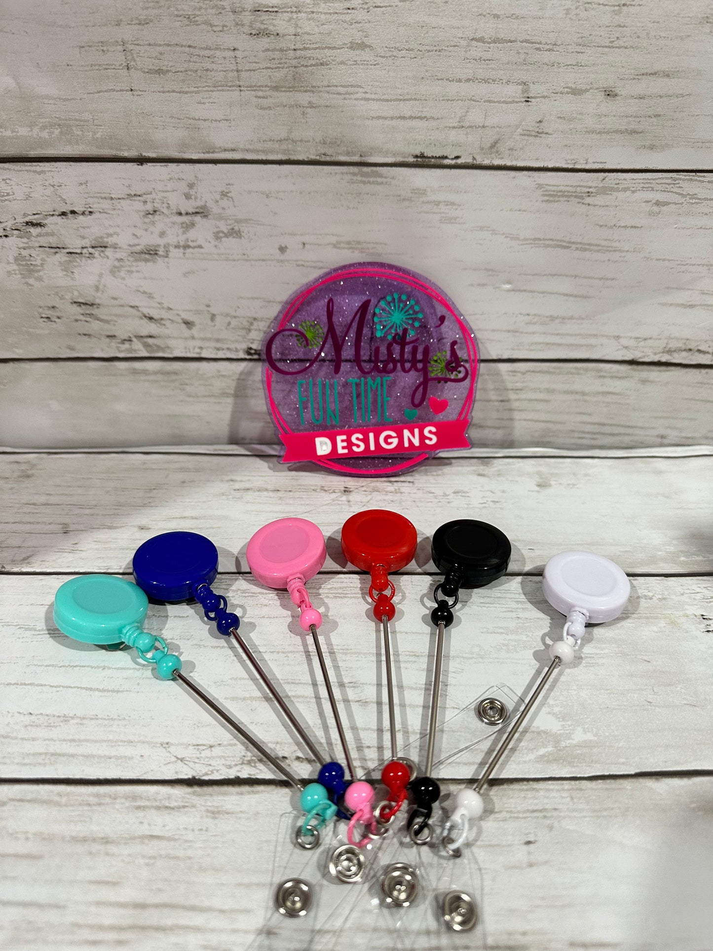 Beadable Badge Reel